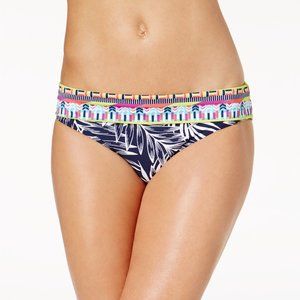 NWT Jag Tropical Palm Hipster Bikini Bottom